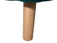 1-Sitzer Schlafsofa SETTEN Stoff Seeblau_699453
