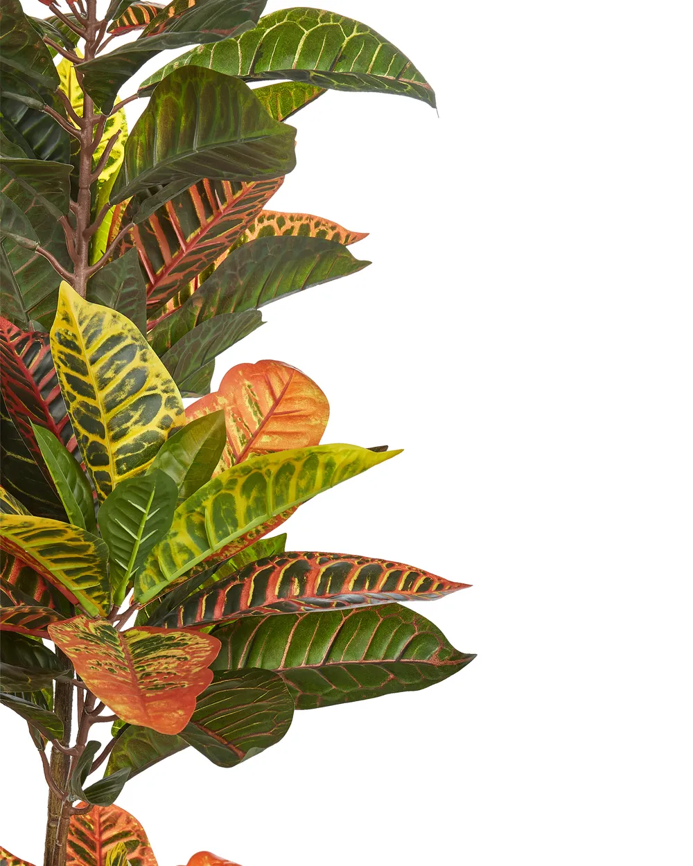 Kunstpflanze CODIAEUM 140 cm Grn - Beliani.de