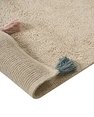 Kindervloerkleed KODINHI  Beige 140 x 200 cm Katoen_1135281