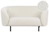 Sofa 2-Sitzer LOEN Bouclé Weiß