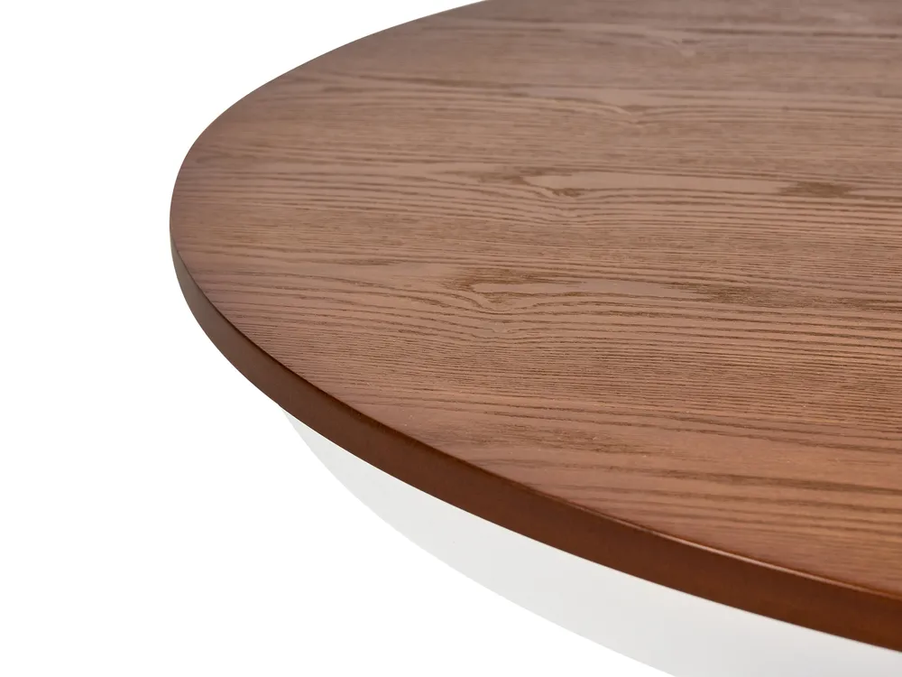 Ausziehbarer Esstisch AKRON Braune Esche 106/150 cm 106 cm Holz_996822
