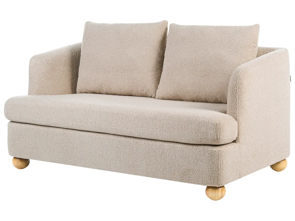 Living Room Set 6 Seater RATTVIK Boucle Beige_1066846