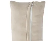 Eckmodul HELLNAR Samtstoff Hellbeige linksseitig_910795