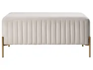 Upholstered Bench UTAH Velvet Off-White_1047002