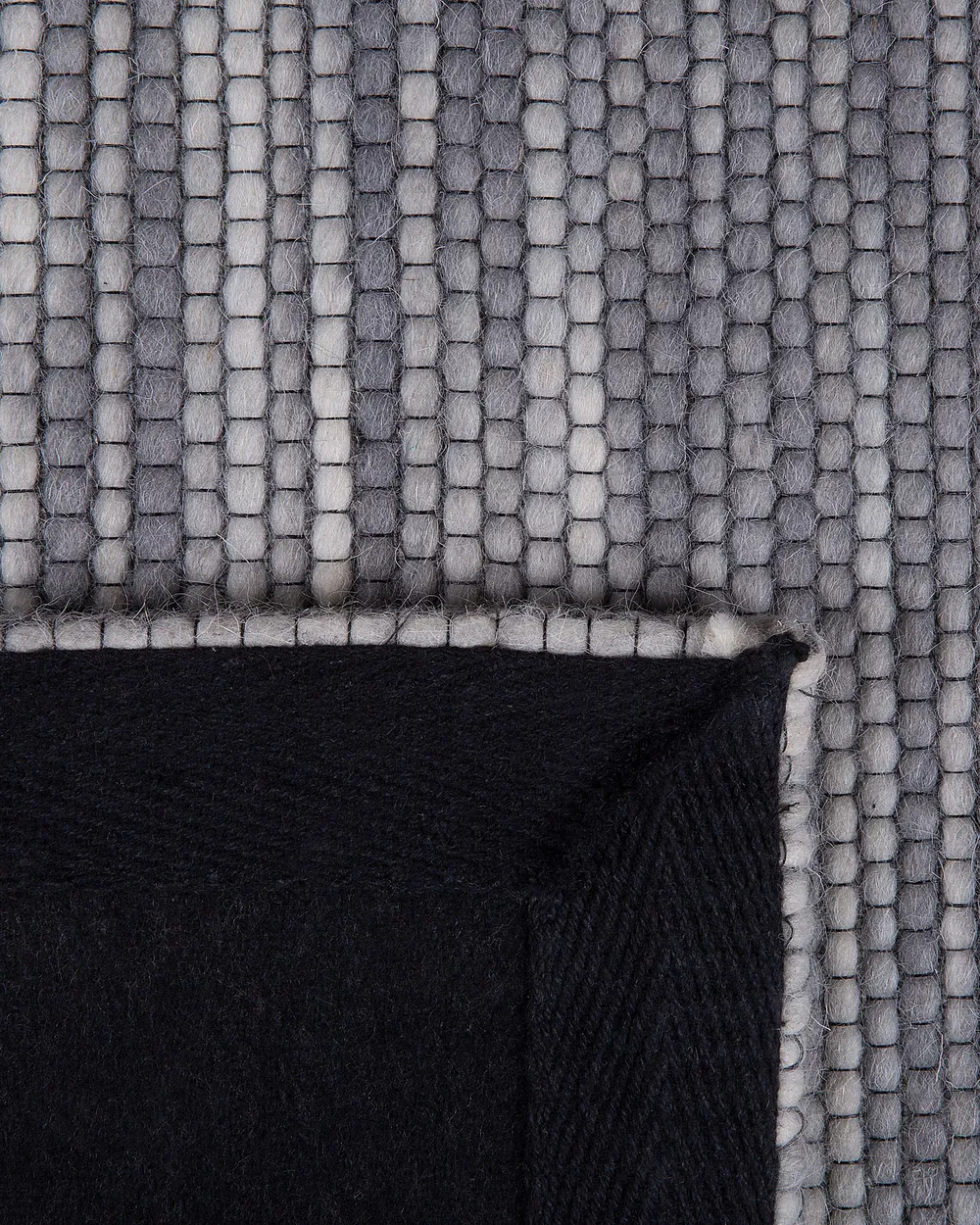 Rug KAPAKLI Grey 140 x 200 cm Wool_689564