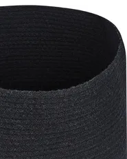 Aufbewahrungskorb SILOPI Baumwolle Schwarz_840177