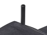 1-Sitzer Schlafsofa JERSLEV Stoff Schwarz_1010108
