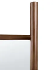 Wandspiegel BELLEAU 52 cm 190 cm Donkerbruin_1144399