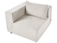 Modular Sofa 2 Seater AXEBO Boucle Off-White_1075461