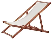 Set mit 2 klappbaren Liegestühlen ANZIO Akazienholz Dunkelbraun_1184693