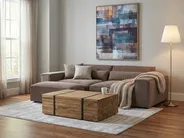 Couchtisch GANDER Teakholz Braun_1051077