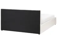 Krevet s prostorom za pohranu BOUSSE Krem bijela 140 x 200 cm_1074740
