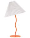 Tischlampe ALWERO Metall Orange