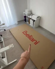 Schreibtisch elektrisch höhenverstellbar DESTINES 180 cm 80 cm Weiß_1046181