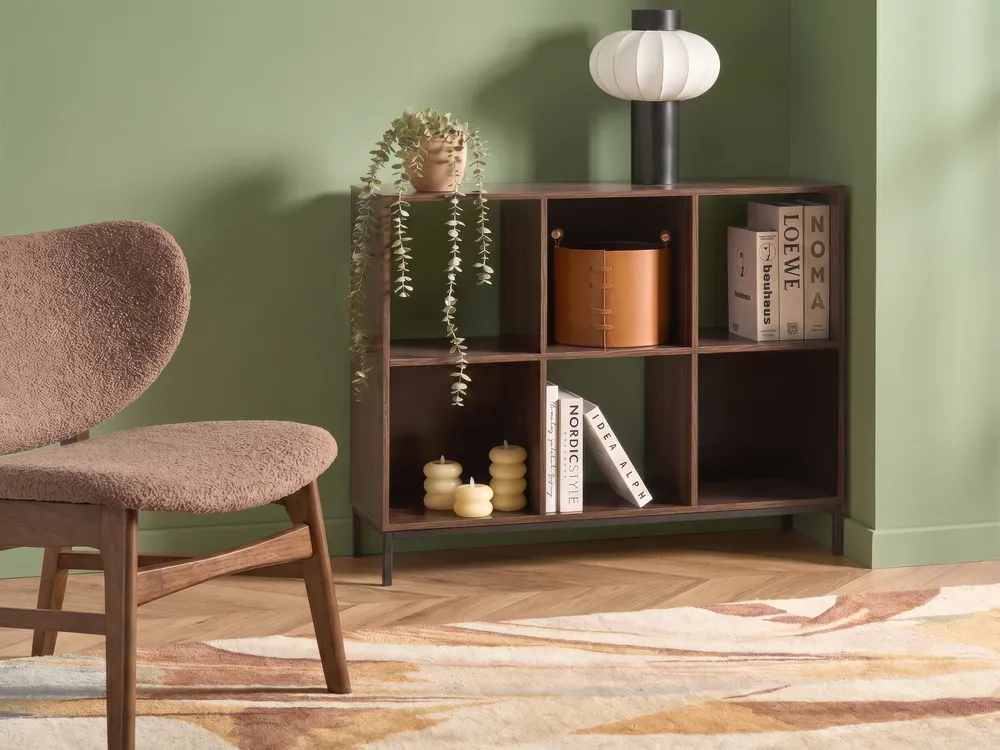 Bücherregal PEMBERTON 73 cm Dunkelbraun