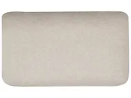 Corner Sofa Bed 3 Seater HRISEY Faux Linen Beige Left Hand_1033437