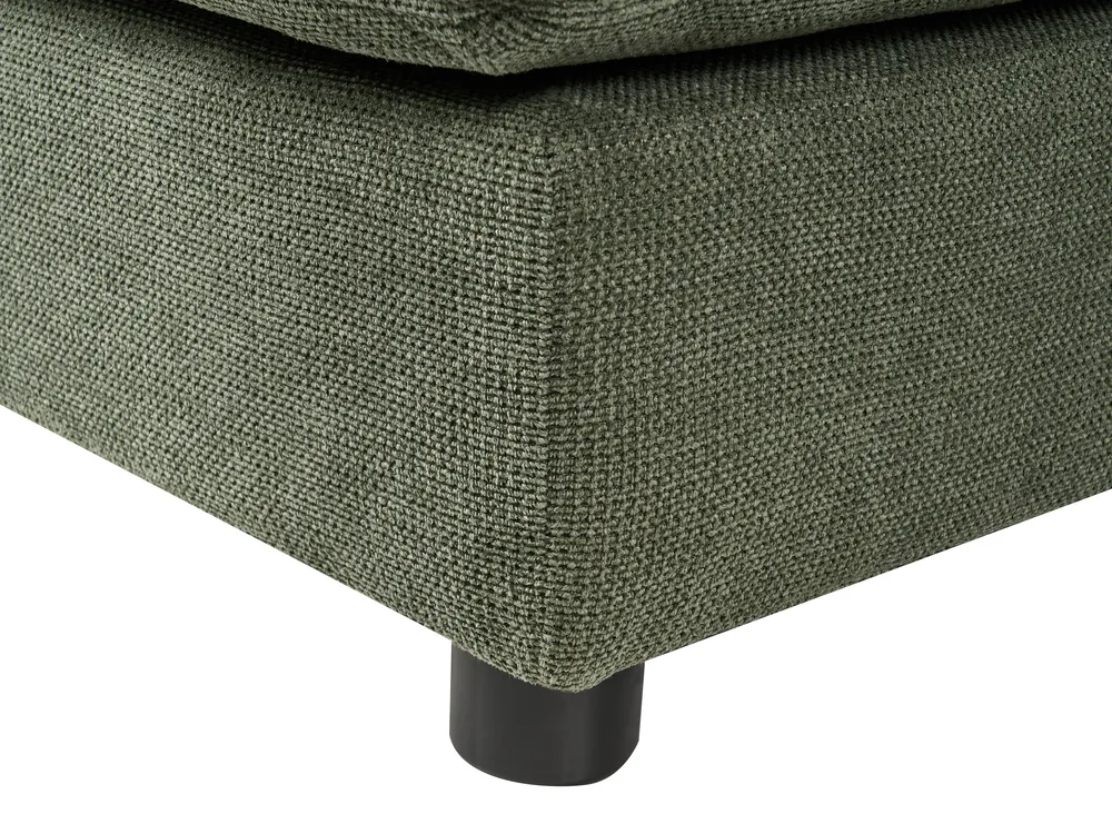 Ecksofa 3-Sitzer LOFOTEN Stoff Grün linksseitig_1099092