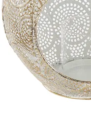 Laterne LAESO 33 cm Metall Gold_787637