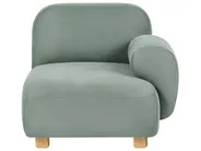 Modulsofa 2-Sitzer AMLI Stoff Hellgrün_1069903