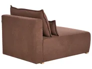 Modular Corner Sofa NERBO Boucle Brown Right Hand_1034386