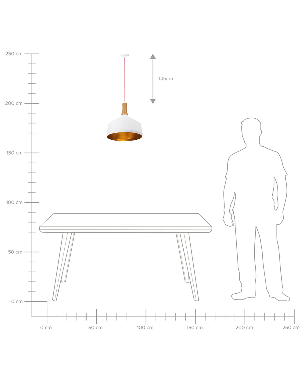 Pendant Lamp SEPIK Metal White_729837