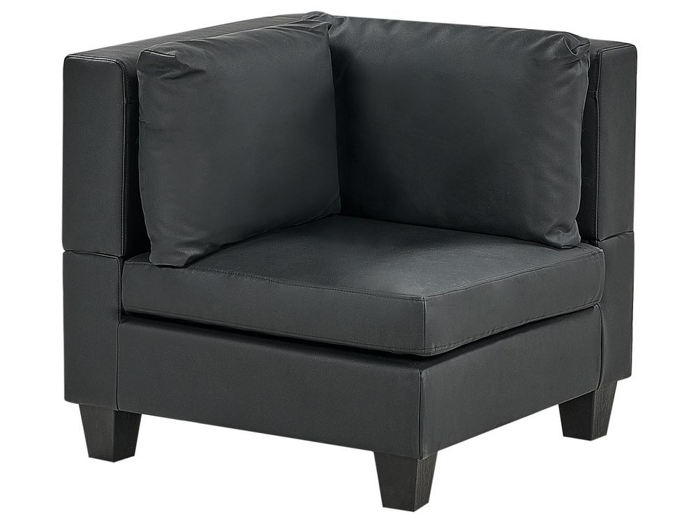 Module d'angle UNSTAD Cuir PU Noir