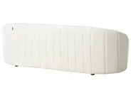 Sofa 3 Seater MALUNG Velvet Off-White_884094