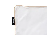 3-Kammer-Kopfkissen ETNA Niedrig 40 x 80 cm Entenfedern und Daunen Weiß_1022864