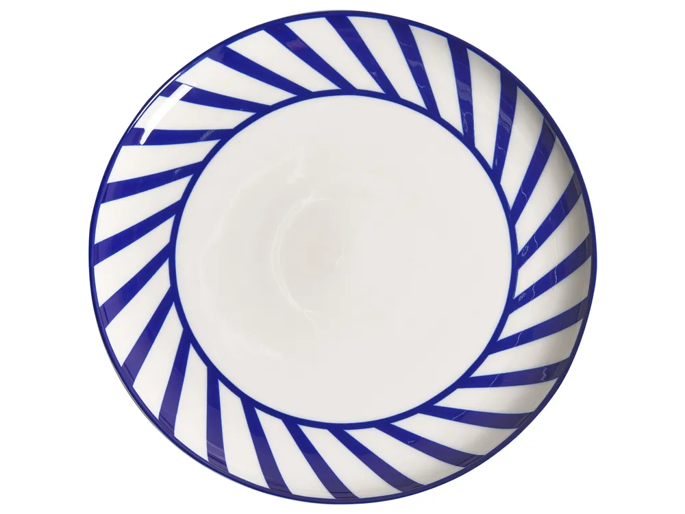 Tafelservice 12-teilig SHISO Porzellan Weiß / Blau_1064154