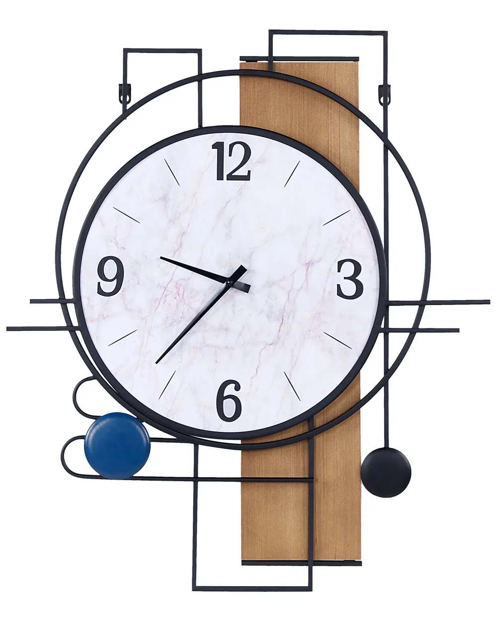 Wanduhr TAVEL 60 cm Bunt