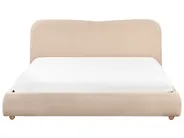 Bett mit Stauraum BLAGNAC Bouclé Beige 180 x 200 cm_960617