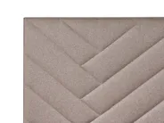 Boxspringbett mit Stauraum ESQUIRE Stoff Taupe 160 x 200 cm_1016262