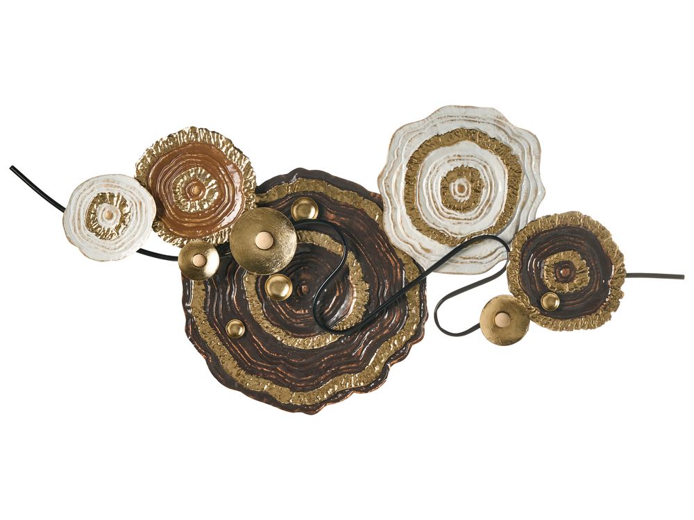 Wall Decor IRIDIUM 55 cm Metal Multicolour