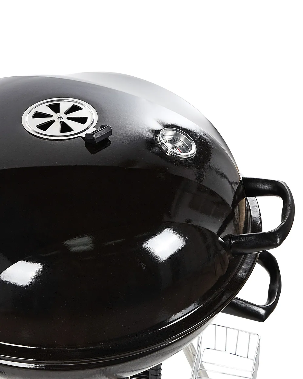 Charcoal BBQ Grill MARAPI Metal Black_822955