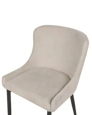 Esszimmerstuhl 2er Set EVERLY Hellbeige_881848
