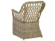 Gartenmöbel Set 4-Sitzer MAROS/OLBIA inkl. Kissen Beton Hellbraun_824136
