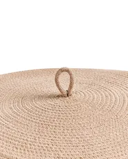 Aufbewahrungskorb SILOPI Baumwolle Beige_1067295