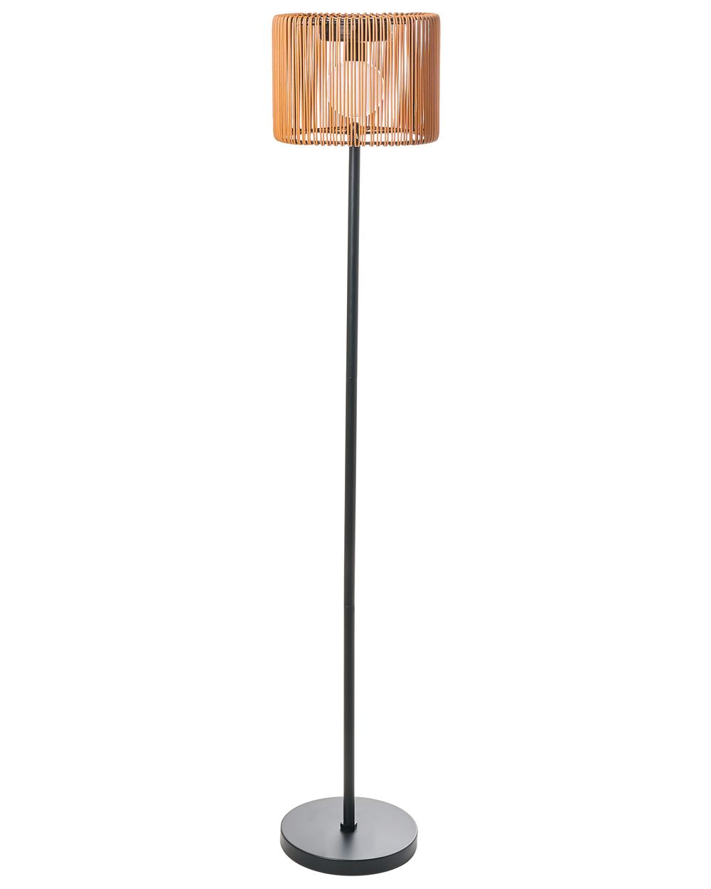 Vanjska solarna stojeća LED lampa LUENA Smeđi