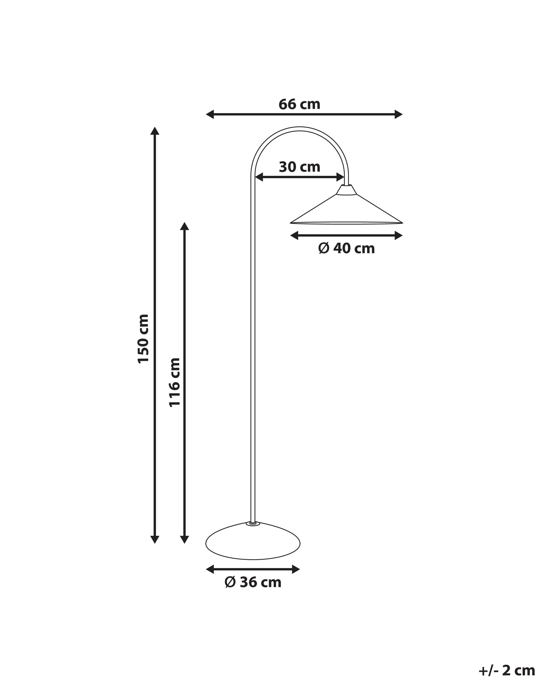 Stehlampe SAVEGRE Metall Gold_1036468