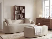 Ottomane AMAL Stoff Beige_1145605
