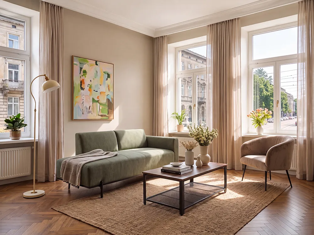 Chaiselongue SAVASSE Kunstleinen Grün_1156489