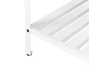 Outdoor-Küche 2er Set mit Spüle MAENZA Weiß Metall_1045049