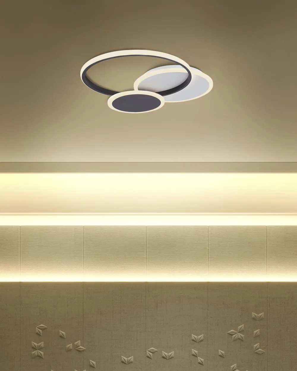 LED Deckenlampe ZAMI Metall Schwarz