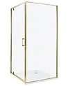 Shower Enclosure DARLI 900 x 900 x 1850 mm Gold