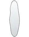Wandspiegel SALINS 47 cm x 160 cm Metaal Zwart