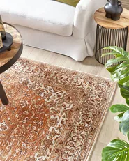 Rug HAYA Orange 200 x 300 cm Cotton_852220