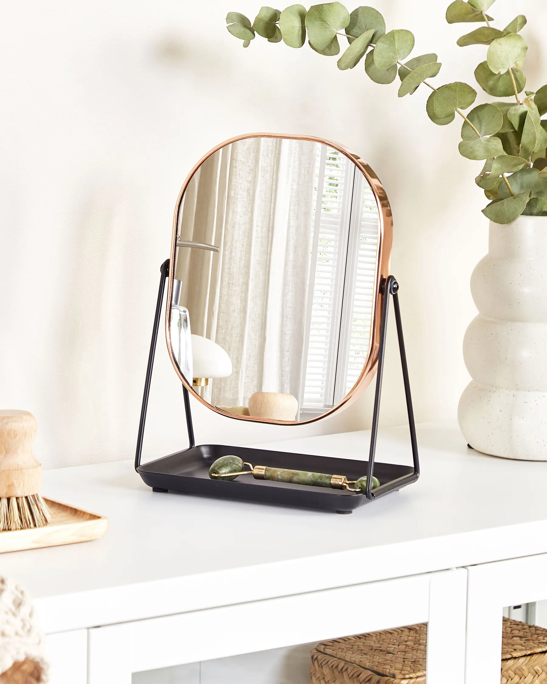 Makeup Mirror CORREZE Rose Gold_848309