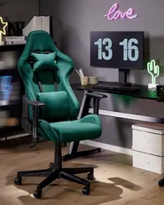 Gaming Stuhl WARRIOR Dunkelgrün_852073