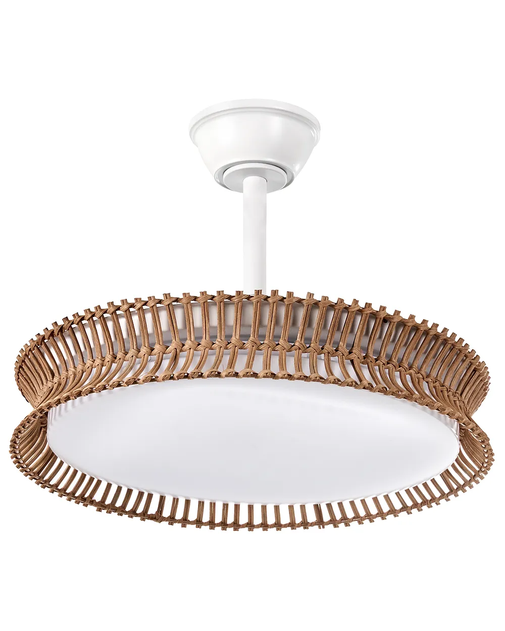 Plafondventilator met verlichting OLETA met afstandsbediening LED Wit_1124319