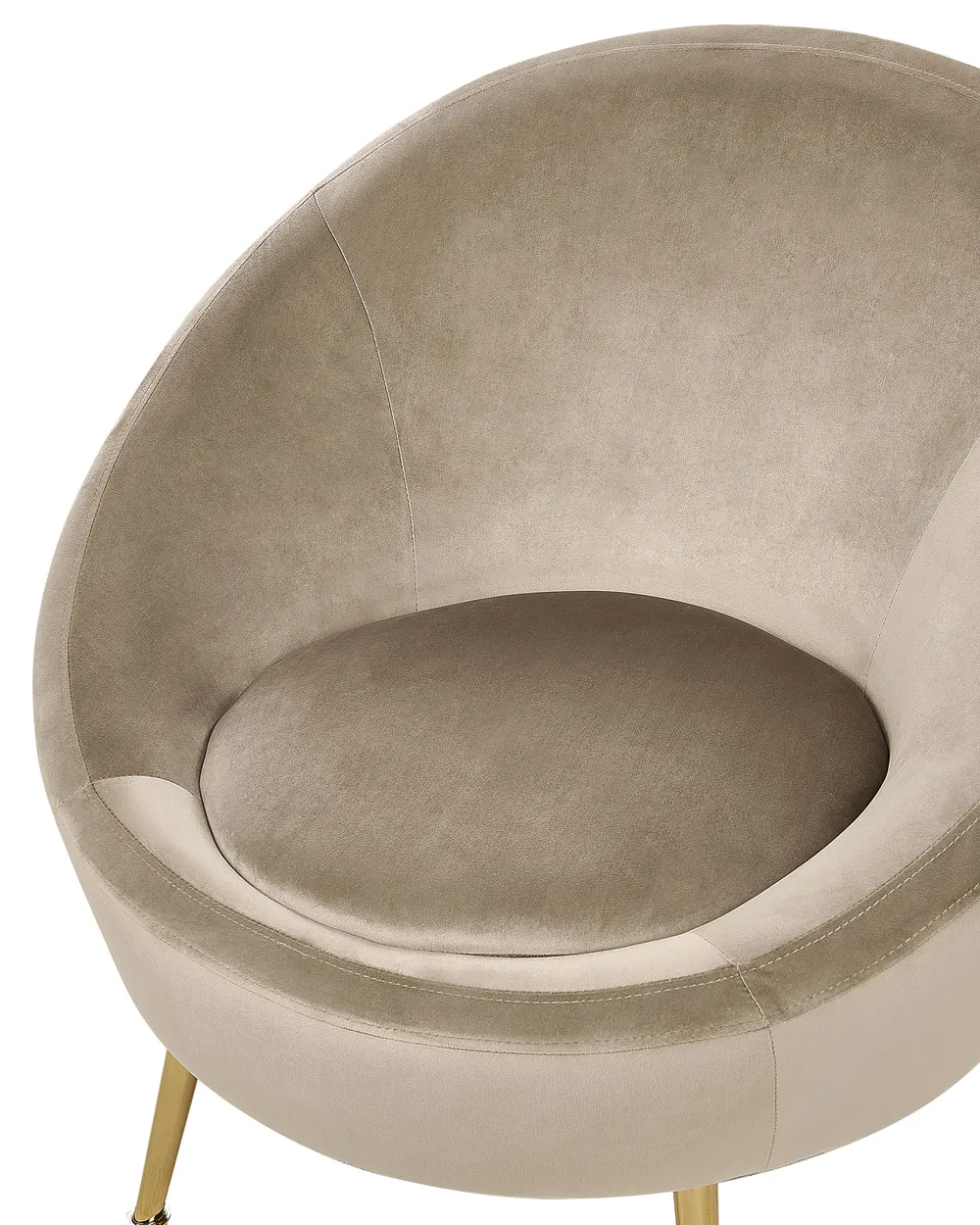 Armchair LANGA Velvet Taupe_897284